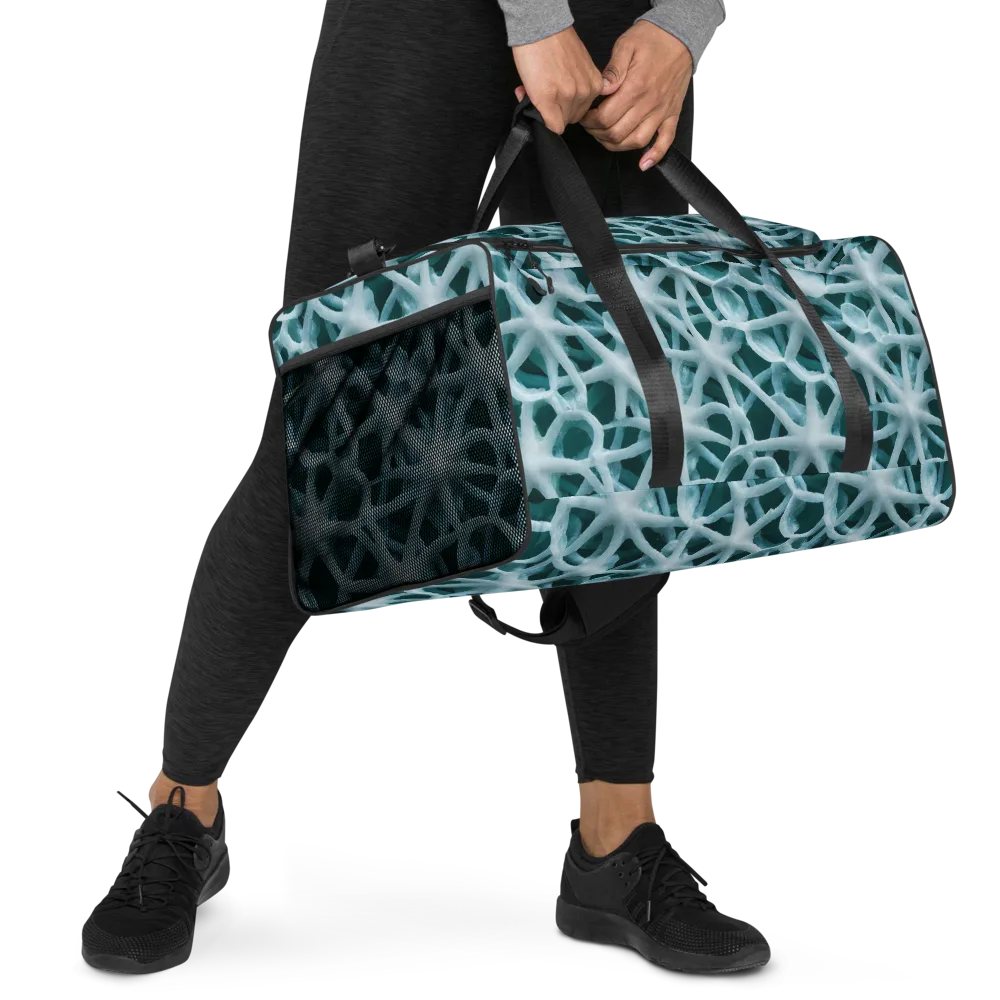 Arctic Coral on Duffle Bag — Right Front