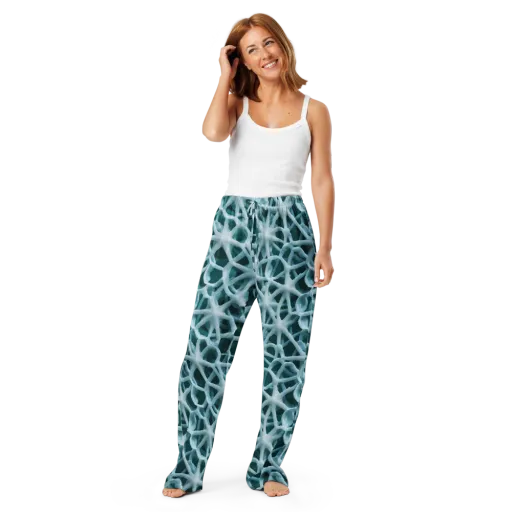 Arctic Coral on a Women's Pajama Pants