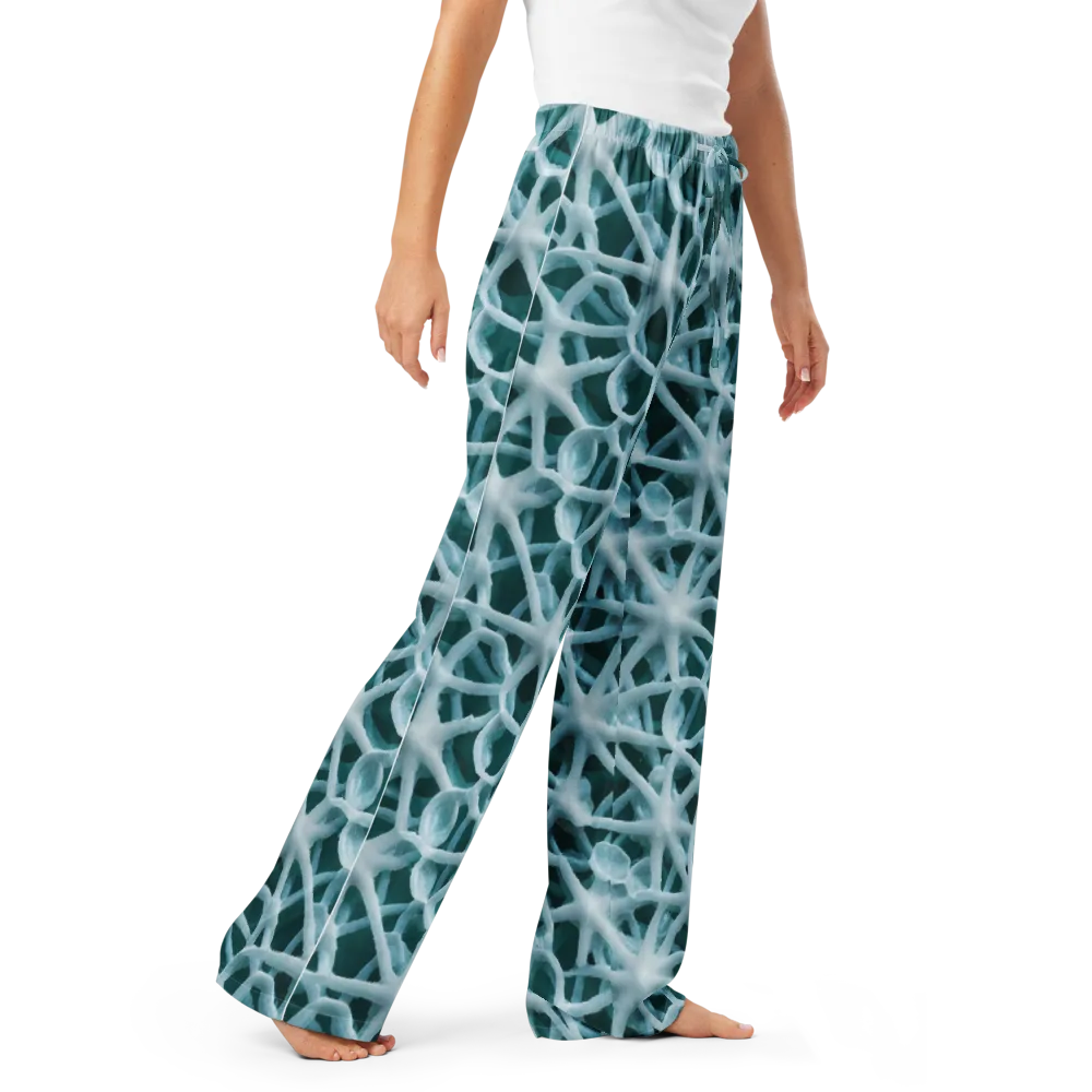 Arctic Coral on Women's Pajama Pants — Right Front