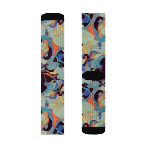 Coral Undertow on a Socks