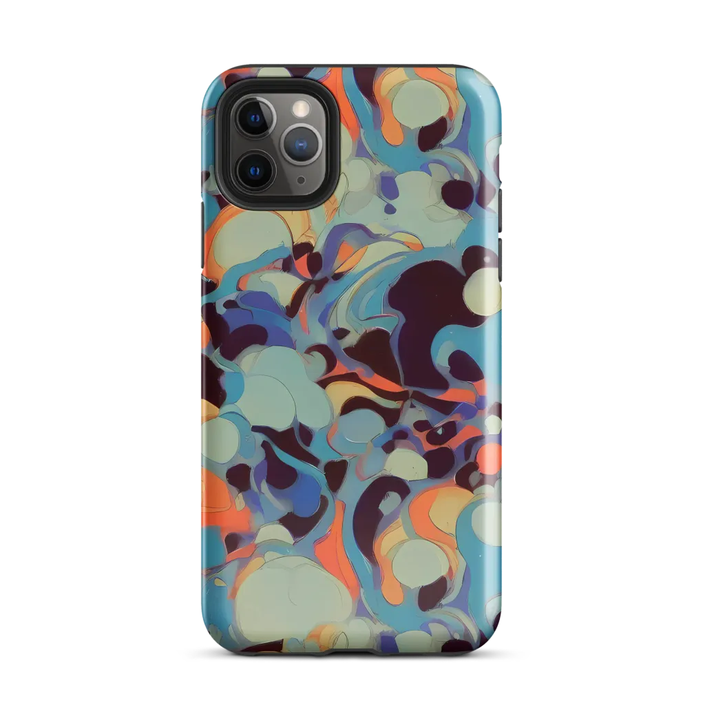 Coral Undertow on Tough Case for iPhone® — Front