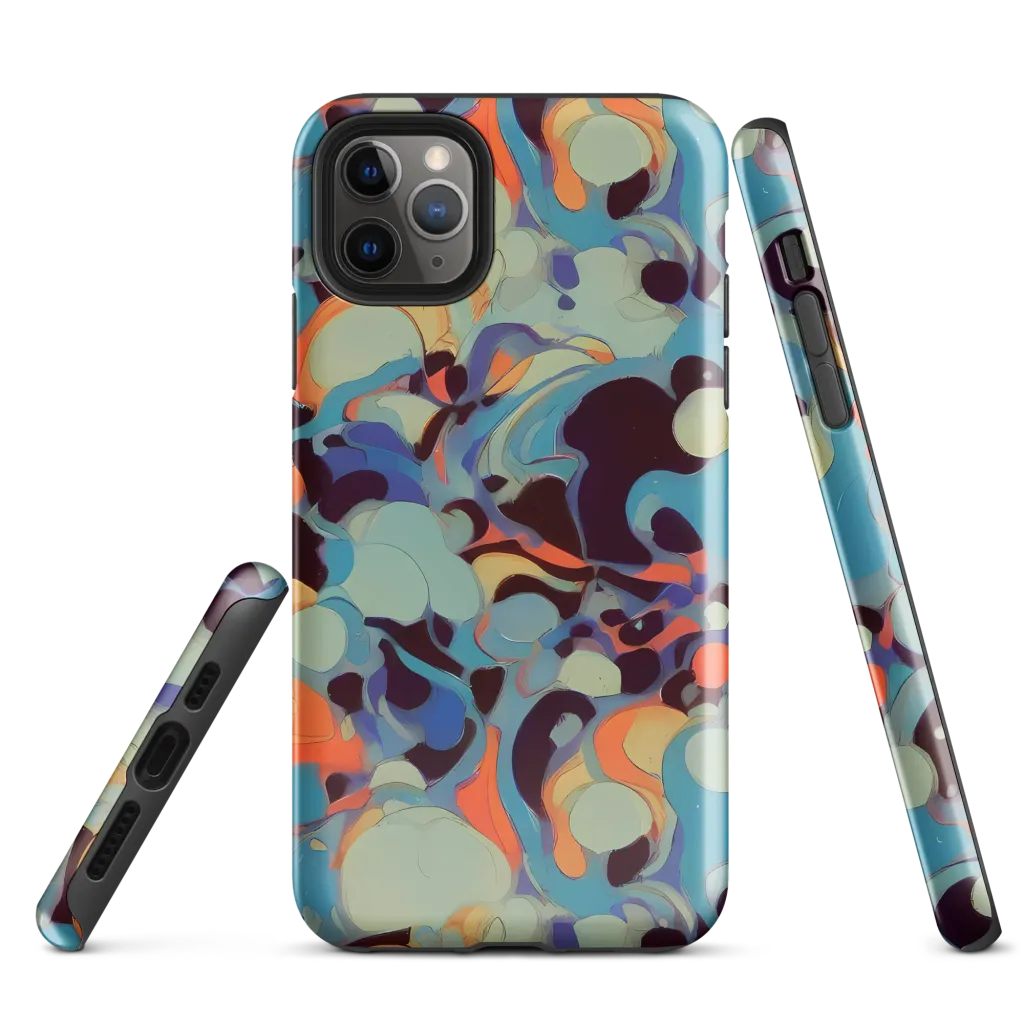Coral Undertow on Tough Case for iPhone® — Front
