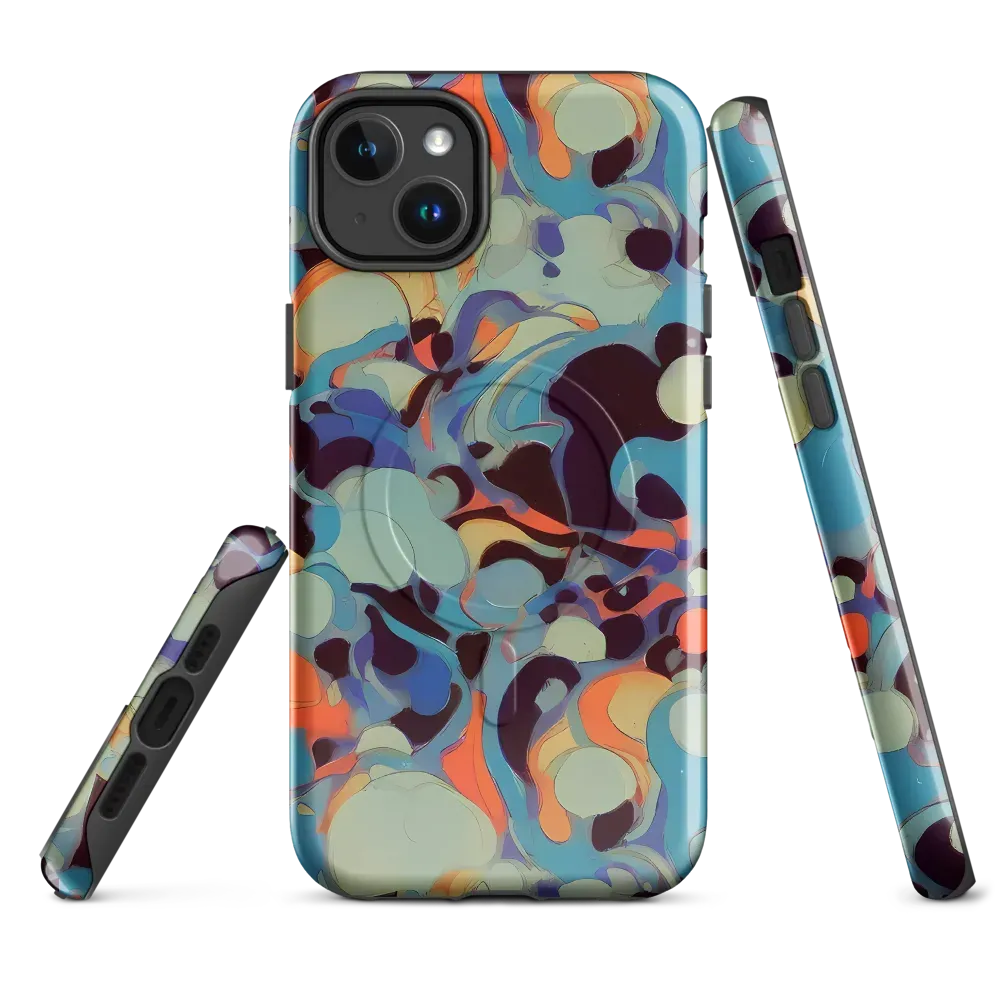 Coral Undertow on MagSafe Tough Case for iPhone® — Front