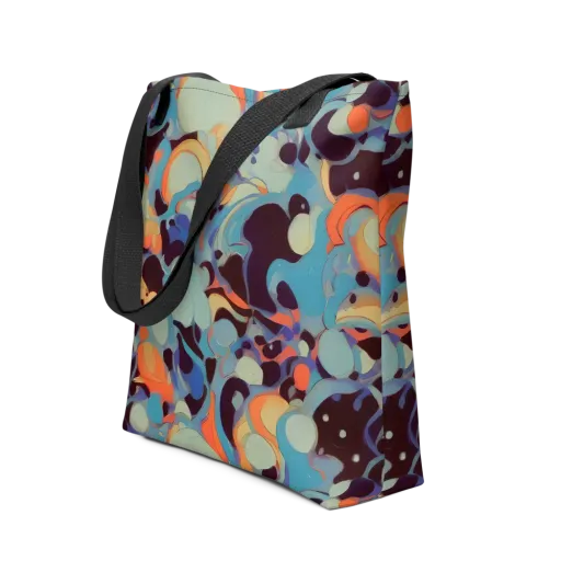 Coral Undertow on a Tote Bag