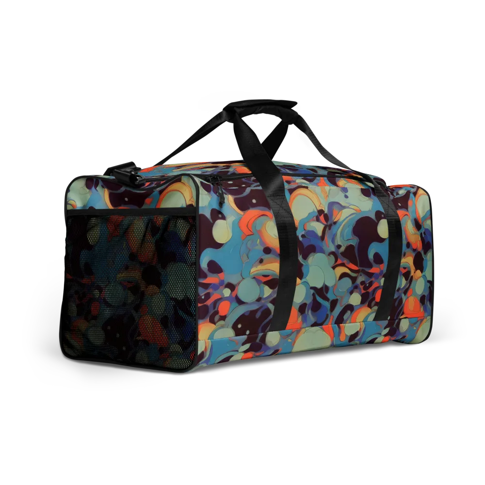 Coral Undertow on Duffle Bag — Right Front