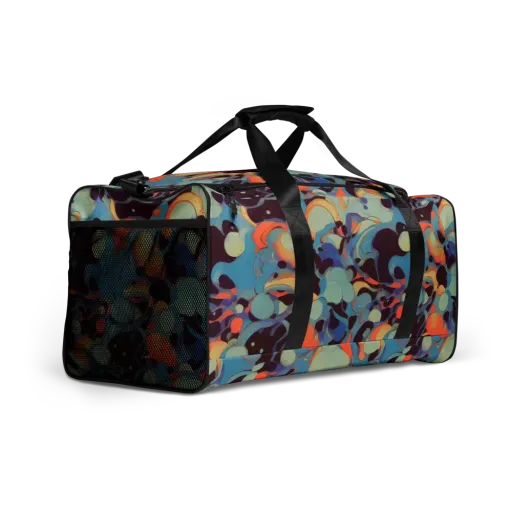 Coral Undertow on a Duffle Bag