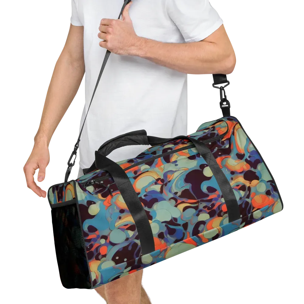 Coral Undertow on Duffle Bag — Right Front