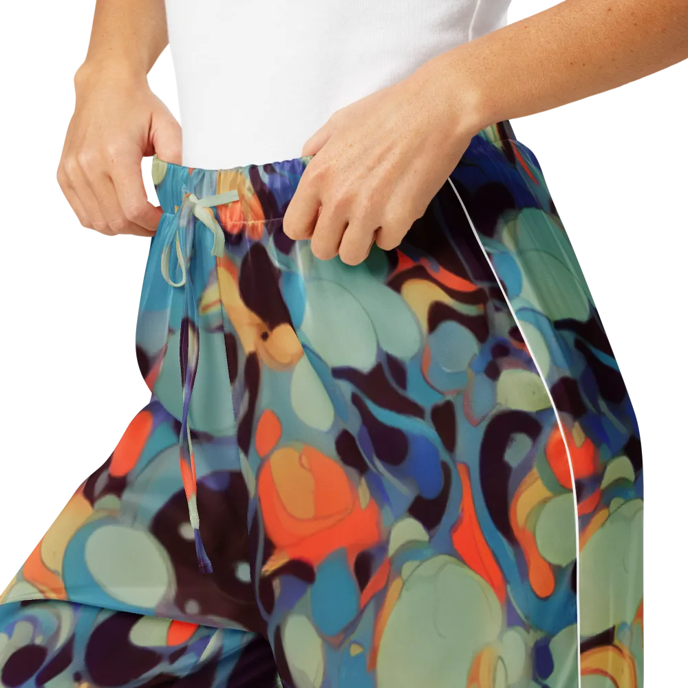 Coral Undertow on Women's Pajama Pants — Product details