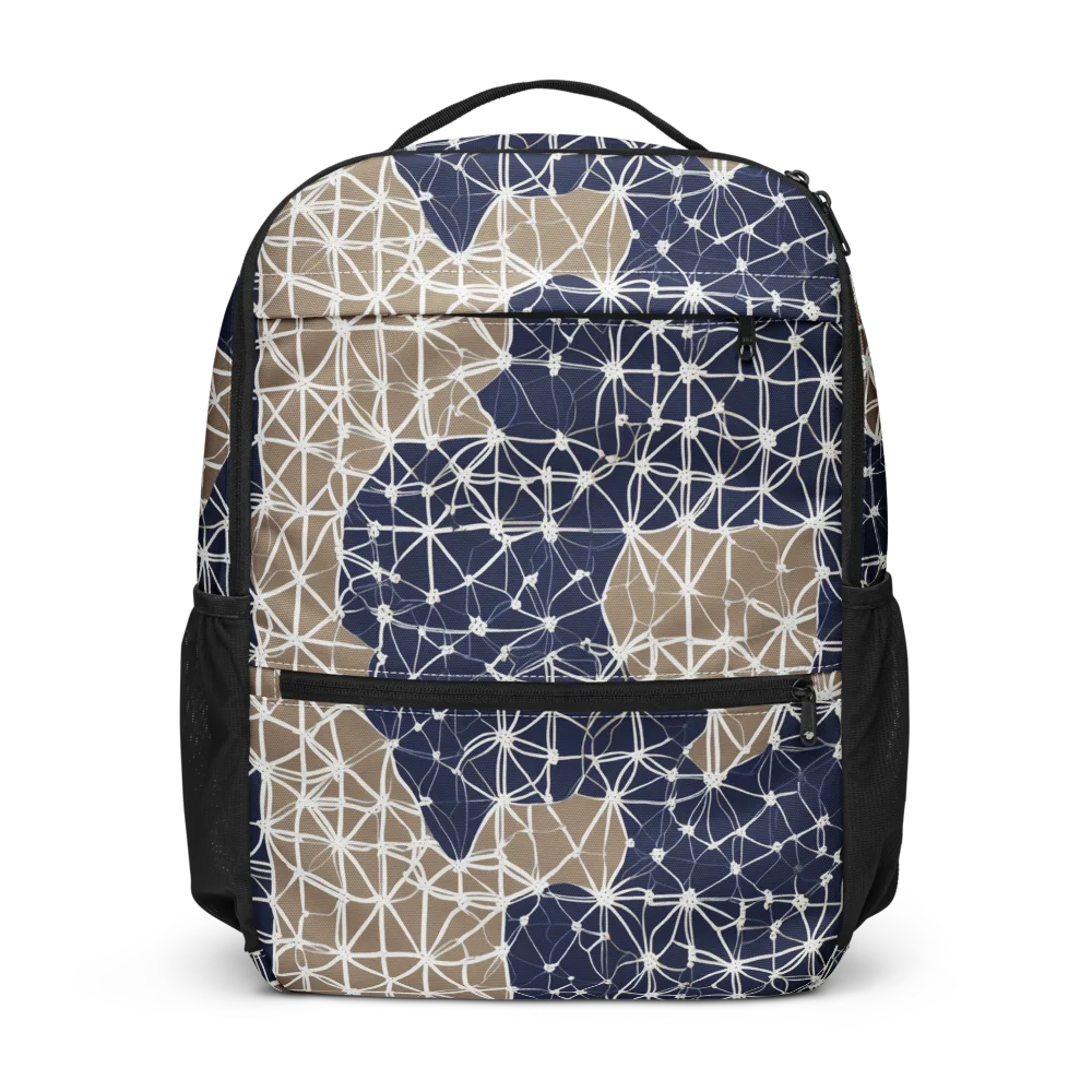 Ivory Interlace on Utility Backpack — Front