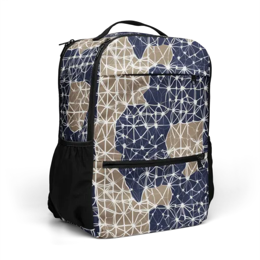Ivory Interlace on a Utility Backpack