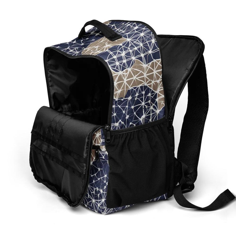 Ivory Interlace on Utility Backpack — Product details 2