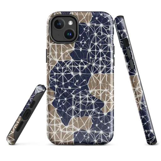 Ivory Interlace on a MagSafe Tough Case for iPhone®