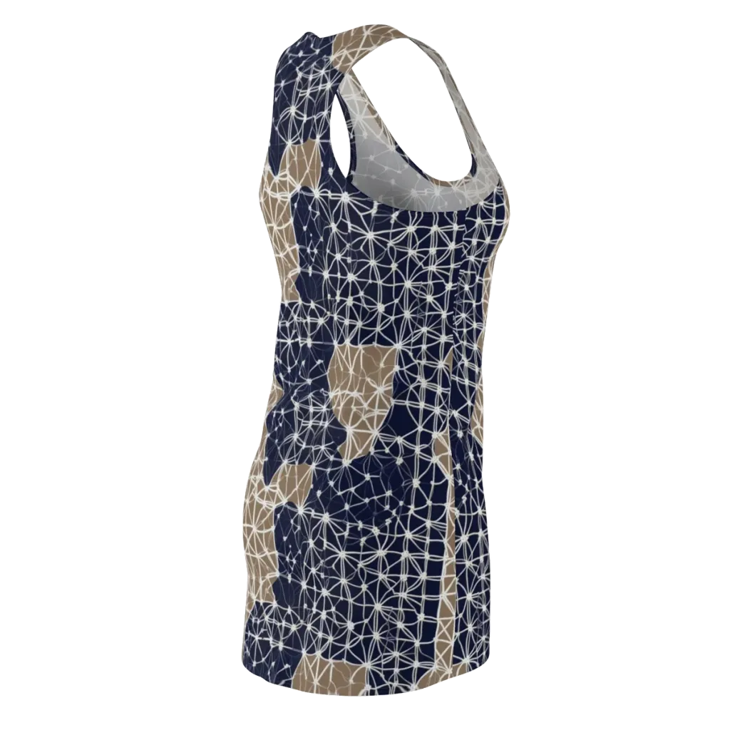 Ivory Interlace on Racerback Dress — Back Side