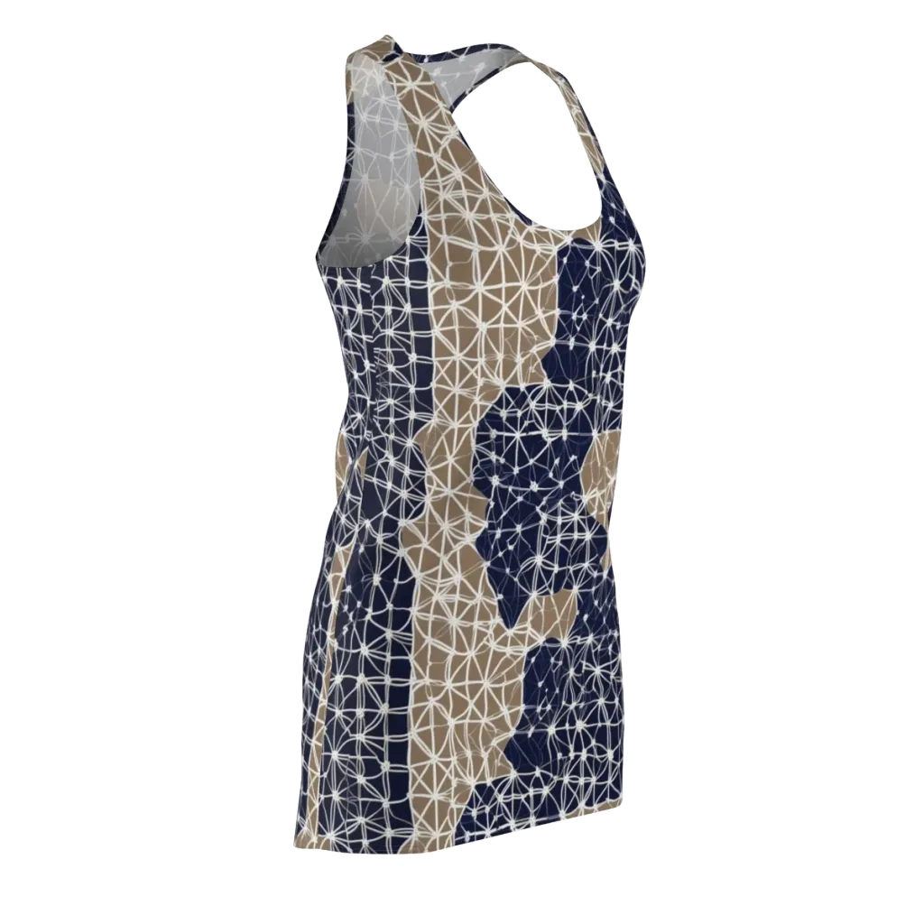 Ivory Interlace on Racerback Dress — Front Side