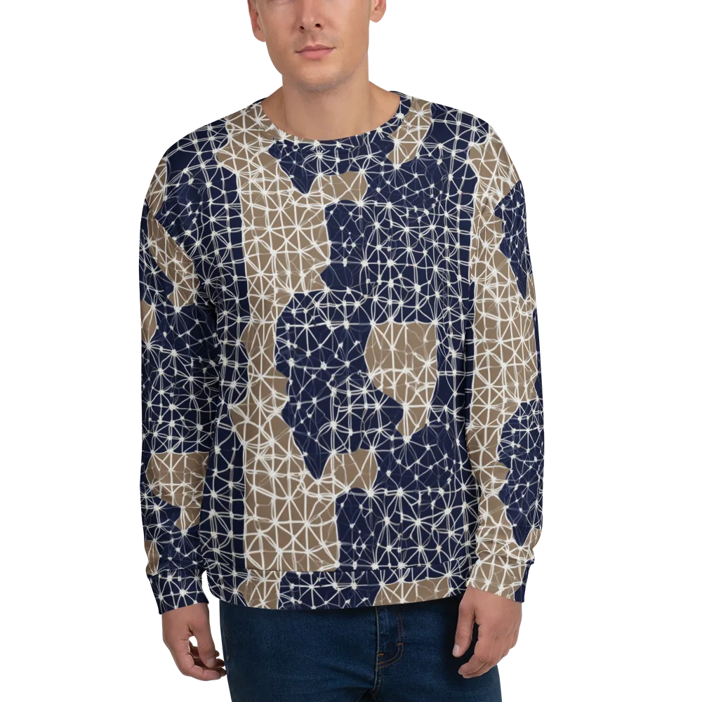 Ivory Interlace on Sweatshirt — Front