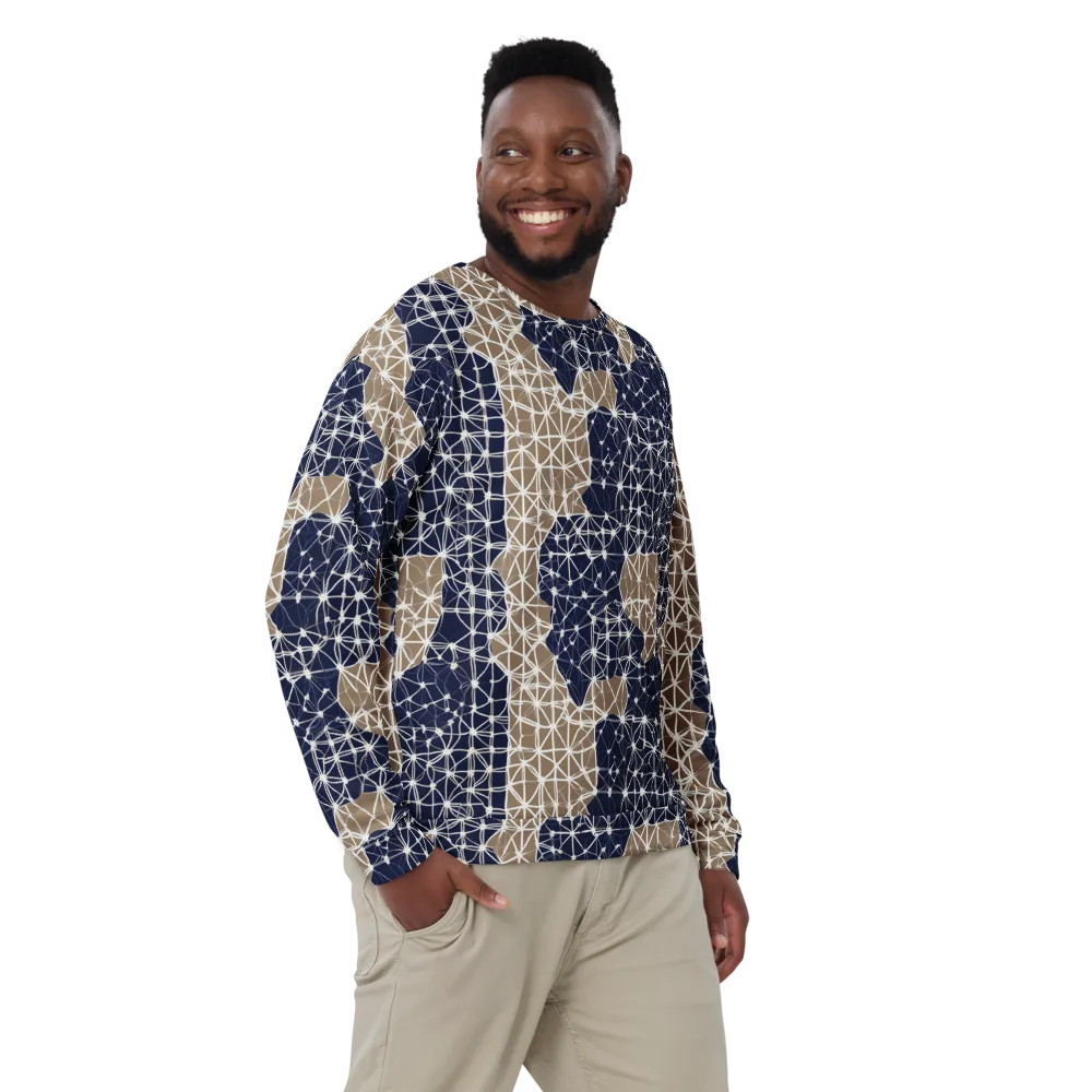 Ivory Interlace on Sweatshirt — Front
