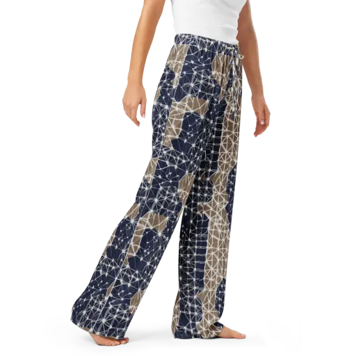 Ivory Interlace on a Women's Pajama Pants
