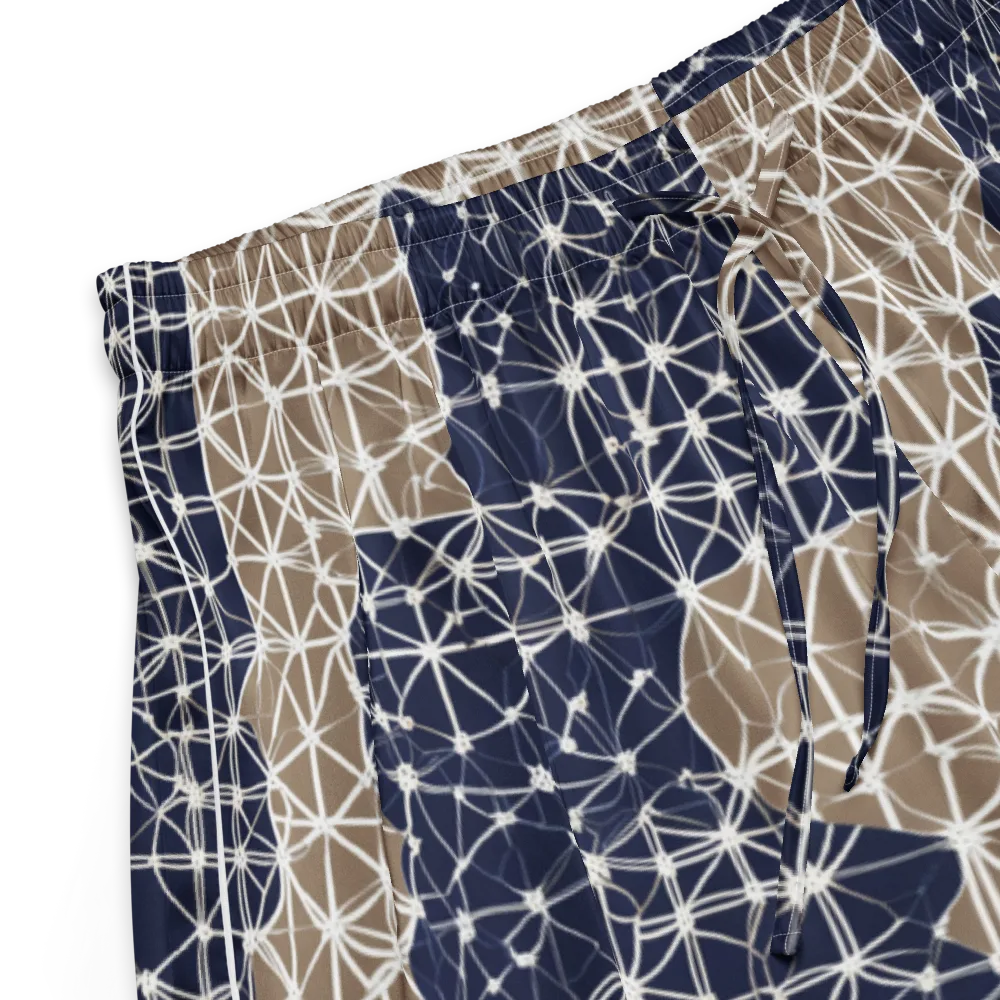 Ivory Interlace on Women's Pajama Shorts — Product details