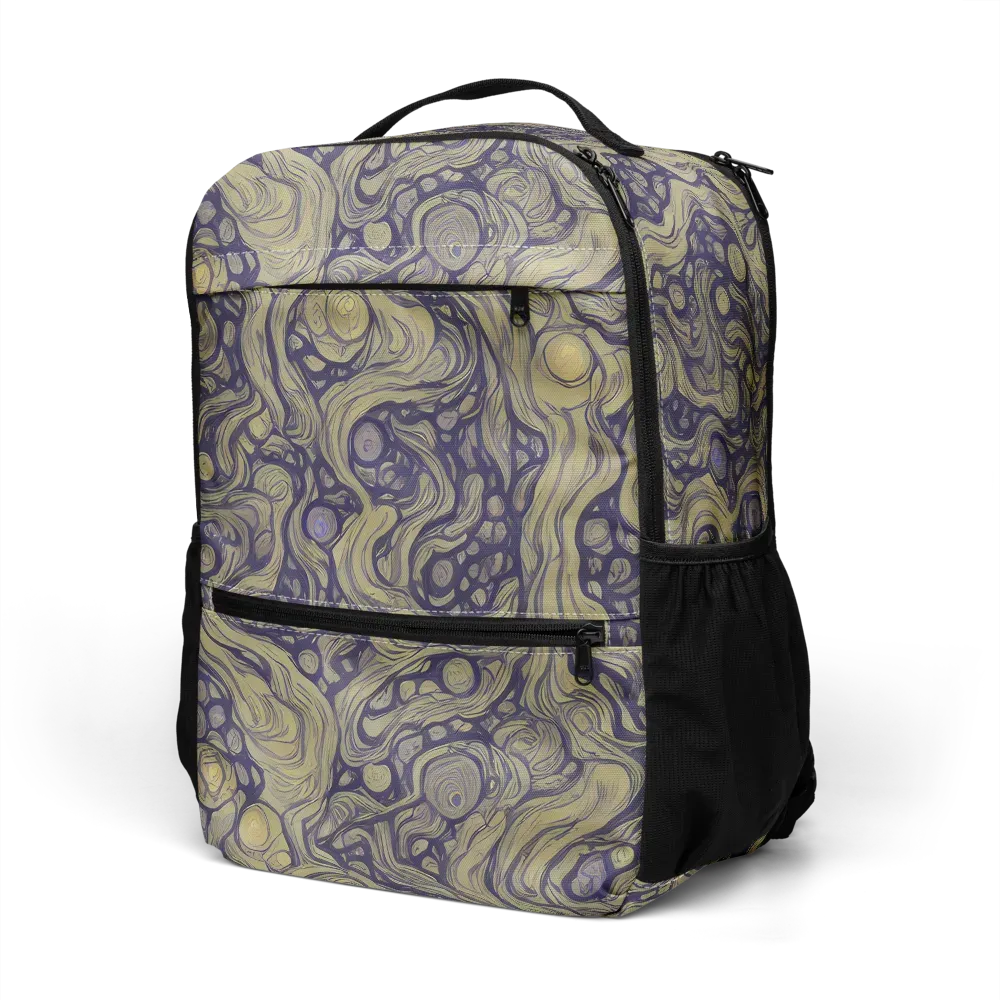 Olive Undertow on Utility Backpack — Left Front