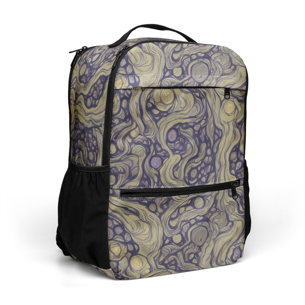 Olive Undertow on Utility Backpack — Right Front