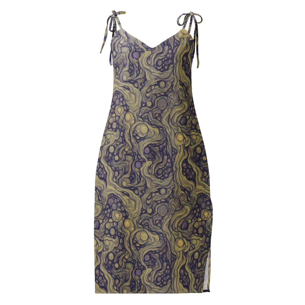 Olive Undertow on Slip Dress — Front