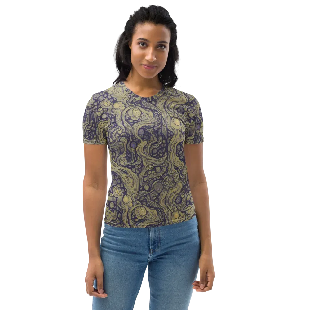 Olive Undertow on Women's Crew Neck T-Shirt — Front