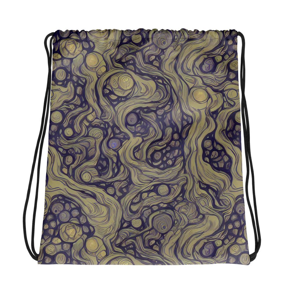 Olive Undertow on Drawstring Bag — Photo