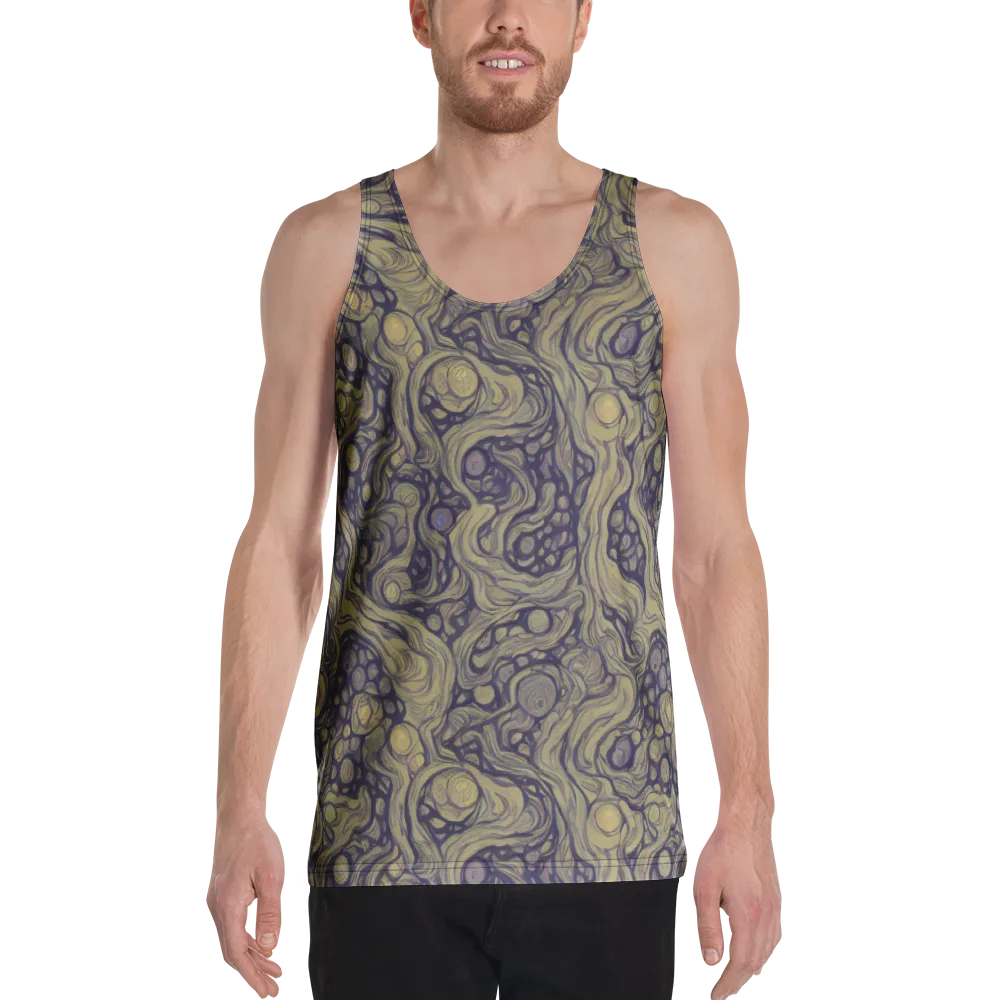 Olive Undertow on Men's Tank Top — Front