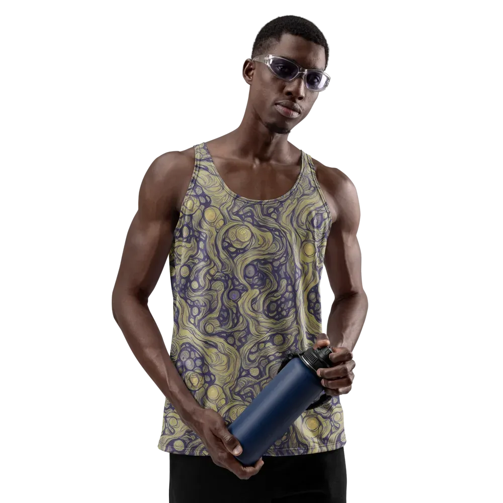 Olive Undertow on Men's Tank Top — Front