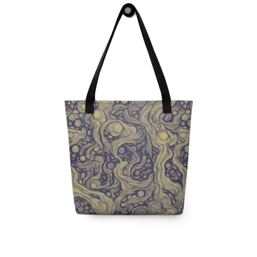 Olive Undertow on a Tote Bag