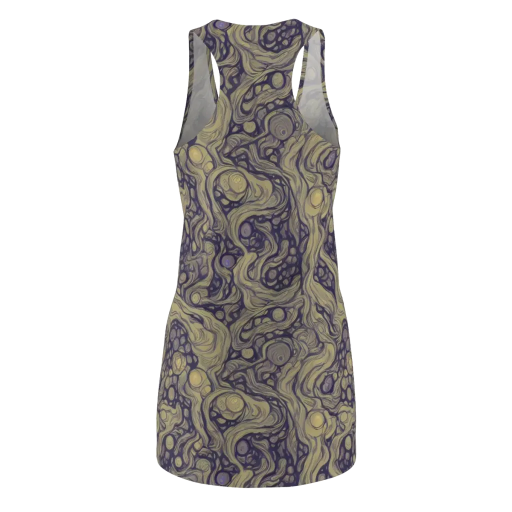 Olive Undertow on Racerback Dress — Back