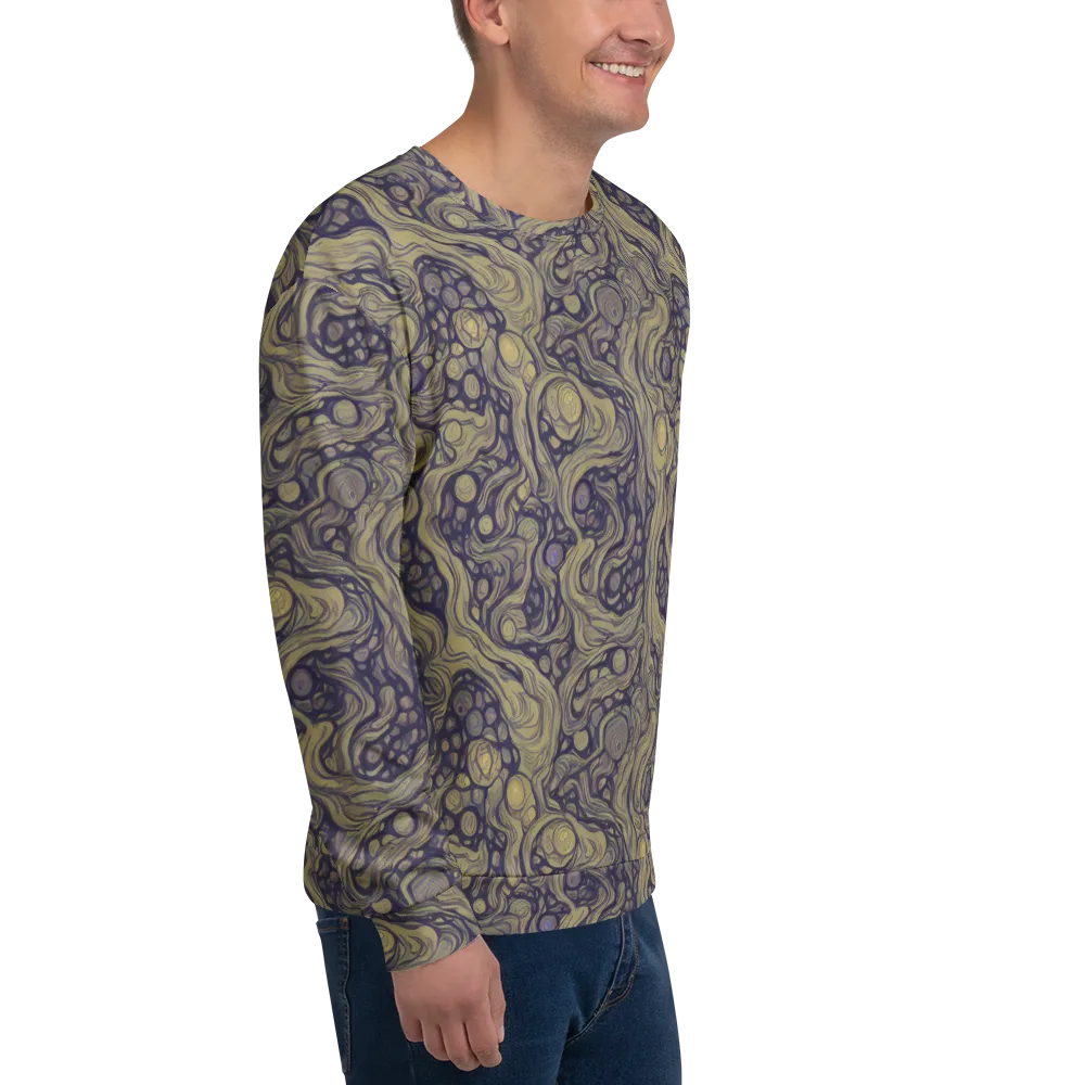 Olive Undertow on Sweatshirt — Right Front