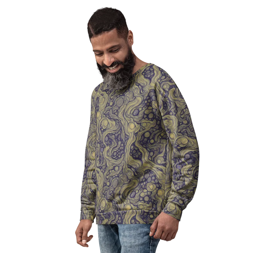 Olive Undertow on Sweatshirt — Left Front