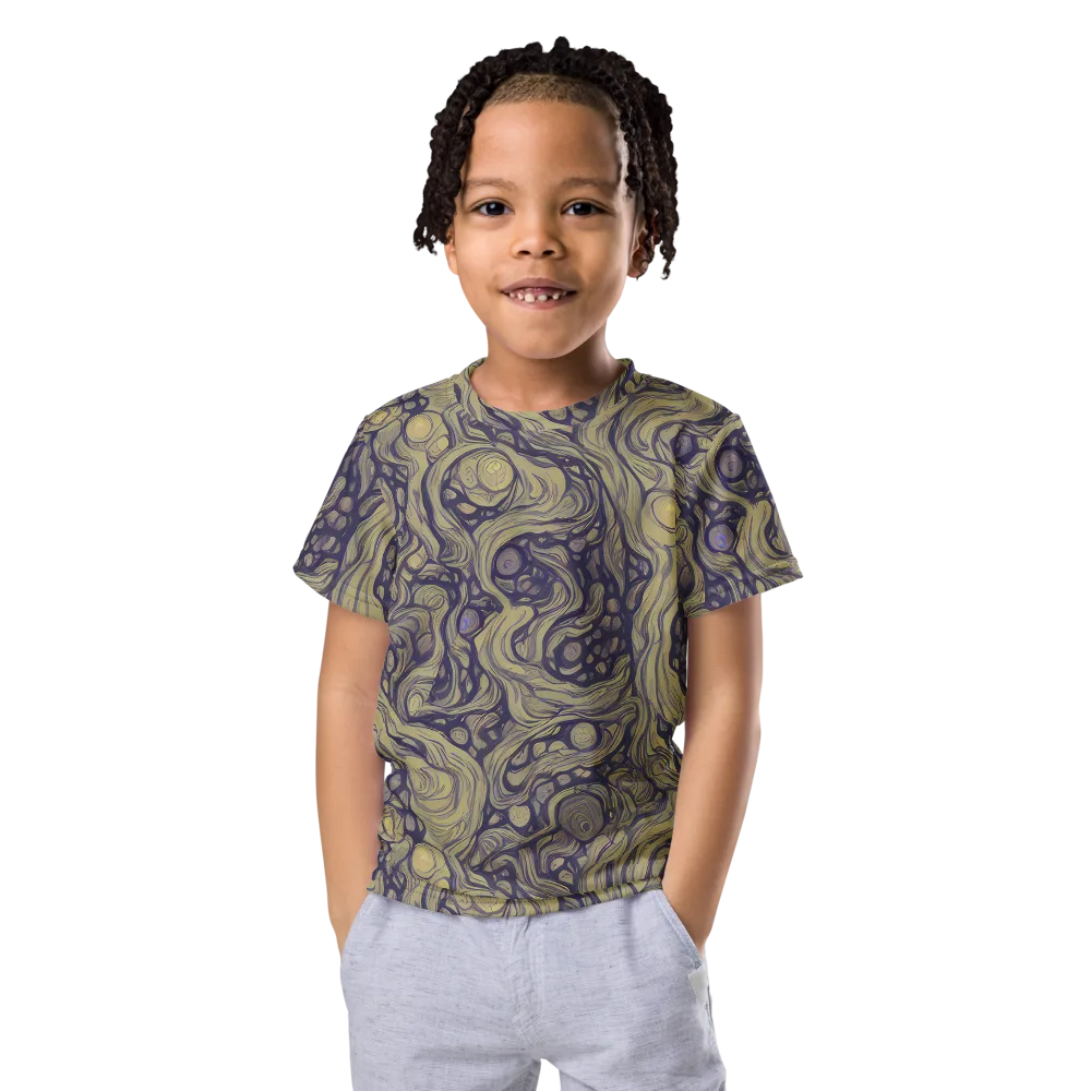 Olive Undertow on Kids Crew Neck T-Shirt — Front