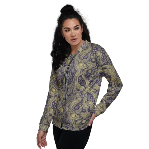 Olive Undertow on a Bomber Jacket