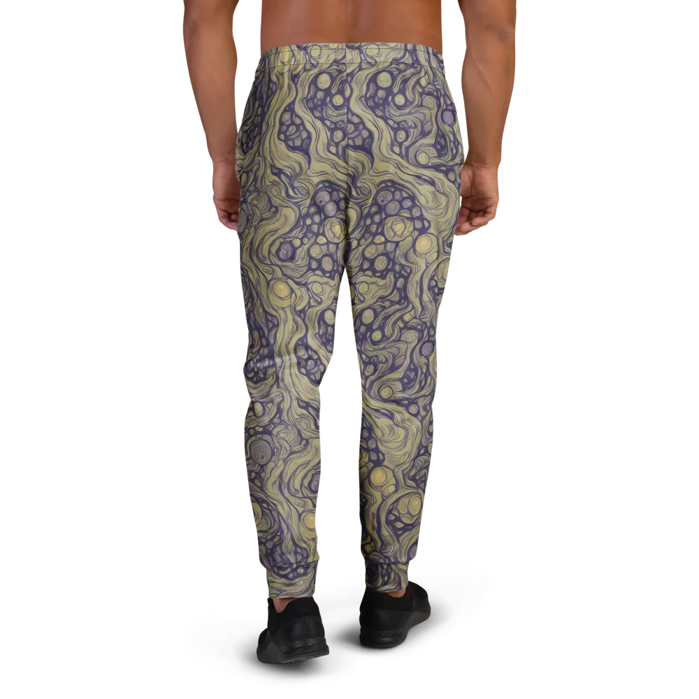 Olive Undertow on Men's Joggers — Back