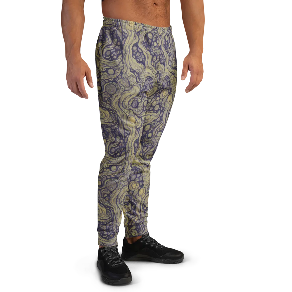 Olive Undertow on Men's Joggers — Right
