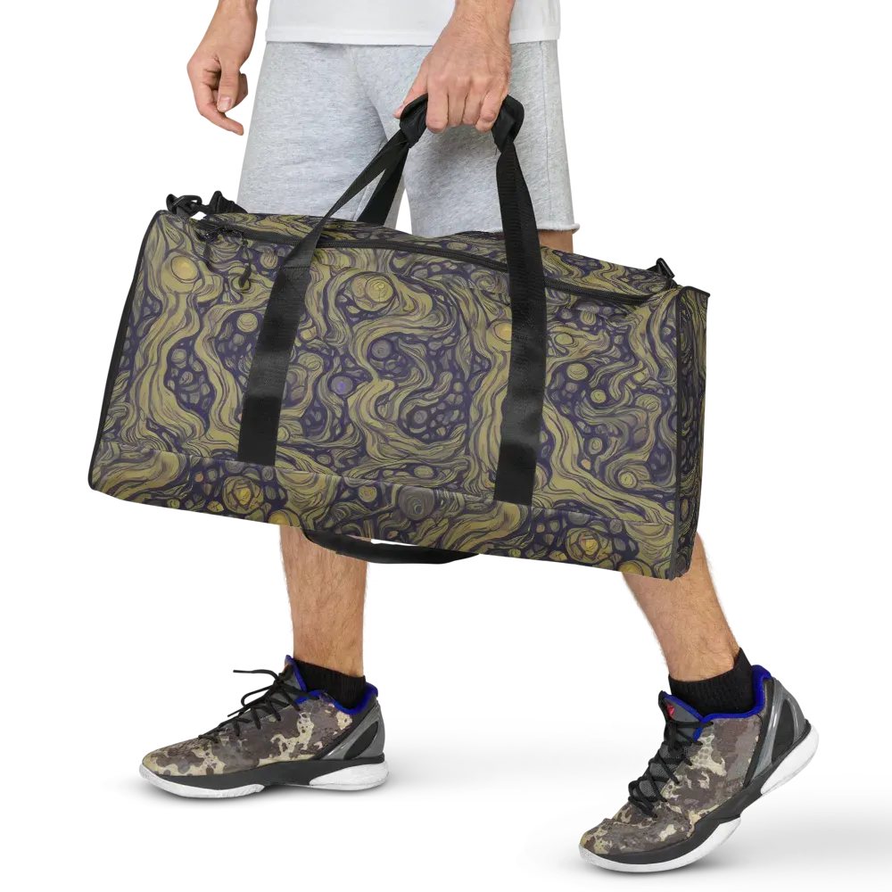Olive Undertow on Duffle Bag — Front