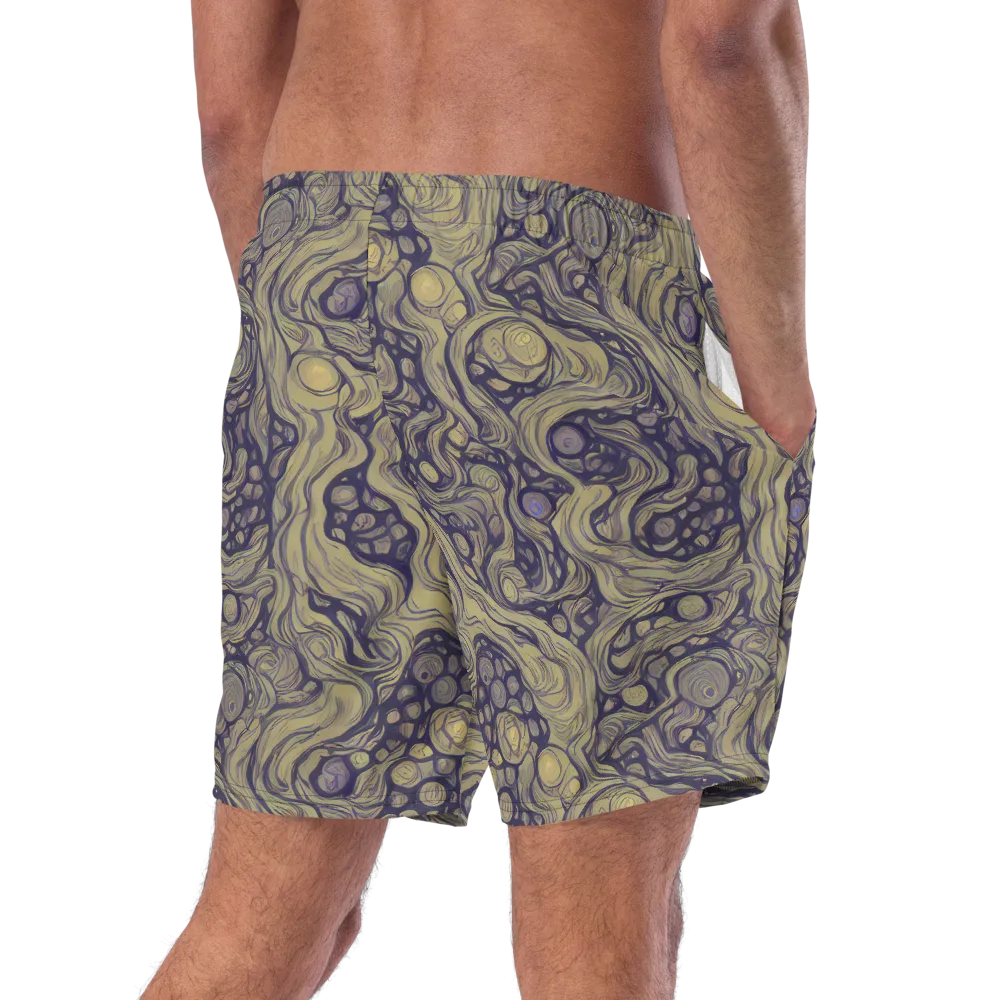 Olive Undertow on Swim Trunks — Right Back