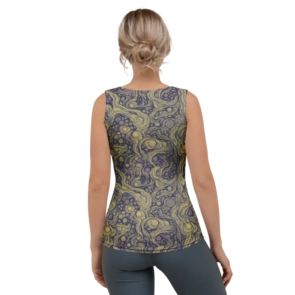 Olive Undertow on Women's Tank Top — Back