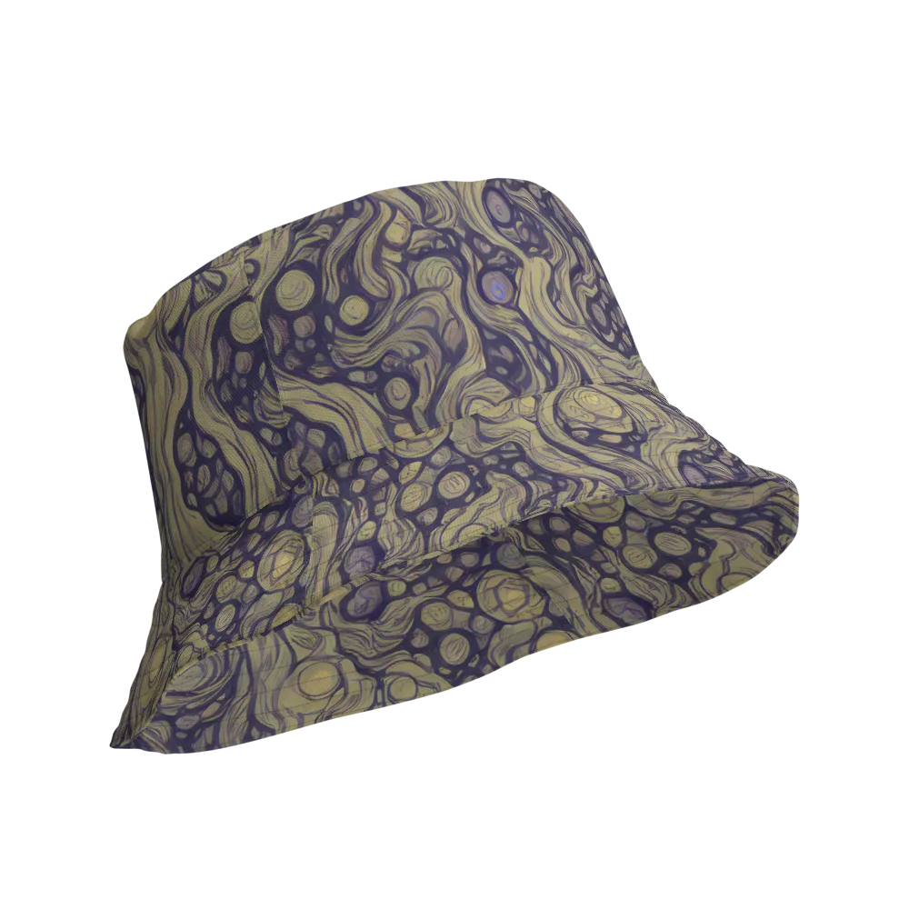 Olive Undertow on Reversible Bucket Hat — Product details Outside
