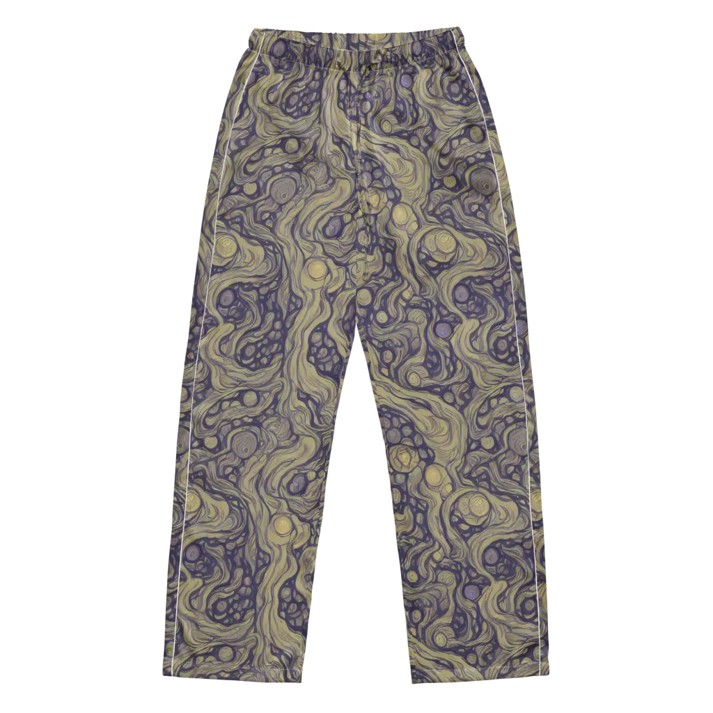 Olive Undertow on Women's Pajama Pants — Front