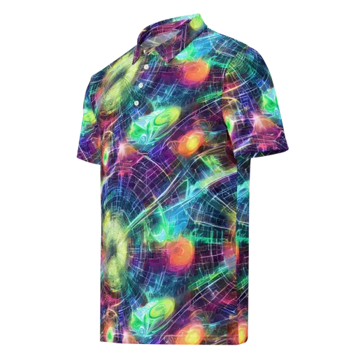 Nova Network on a Men's Slim Fit Polo Shirt