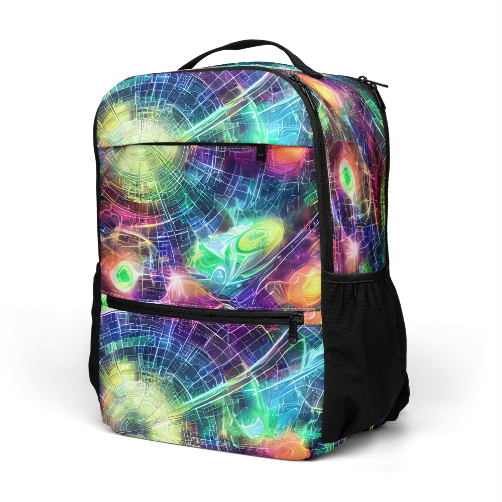 Nova Network on Utility Backpack — Left Front