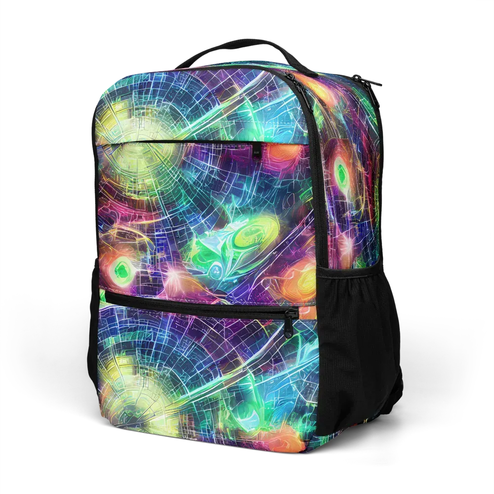 Nova Network on Utility Backpack — Left Front
