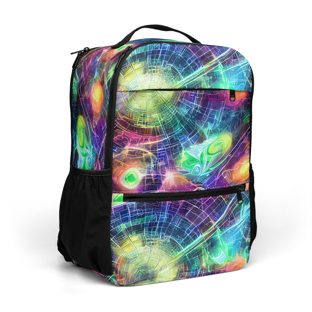 Nova Network on Utility Backpack — Right Front