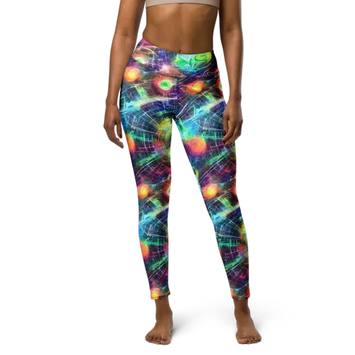 Nova Network on a Yoga Leggings