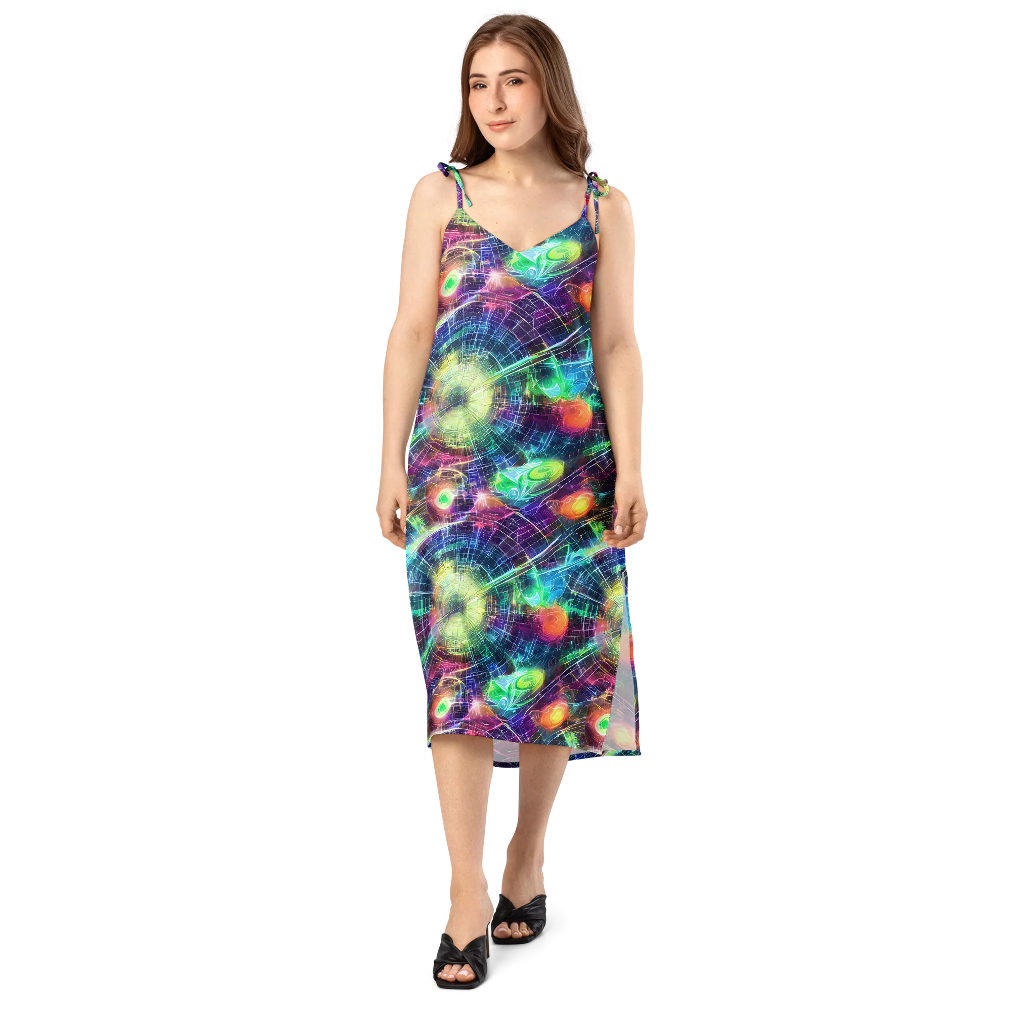 Nova Network on Slip Dress — Front