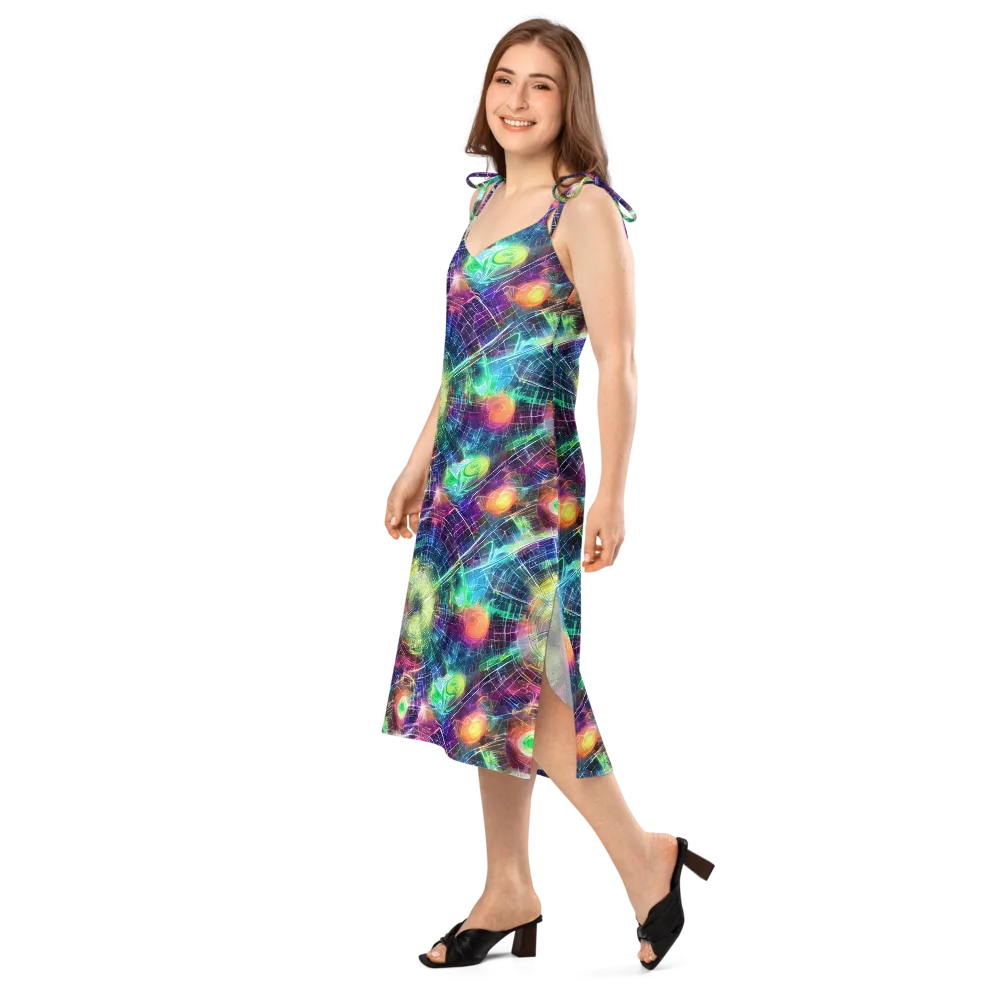 Nova Network on Slip Dress — Left Front
