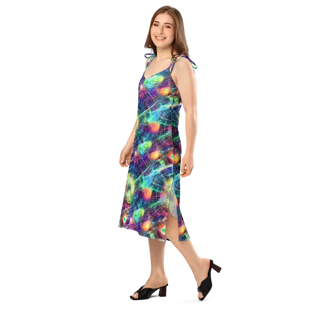 Nova Network on Slip Dress — Left Front